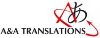 "A & A Translations" - Tehniski, juridiski, ekonomiski, medicīniski tulkojumi, mutiska, secīga, sinhrona tulkošana, notariāls tulkojumu apstiprinājums.